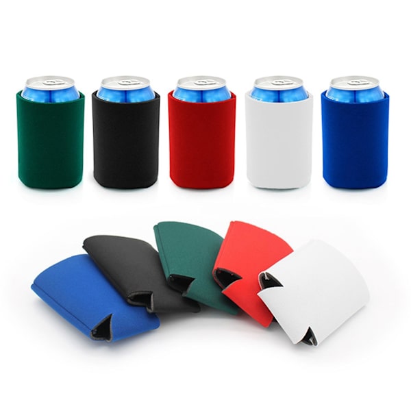 10 st Can Cooler Vattentät Kallbevarande Skumflaska Skyddande Kylare För Hem ( Svart) ,h