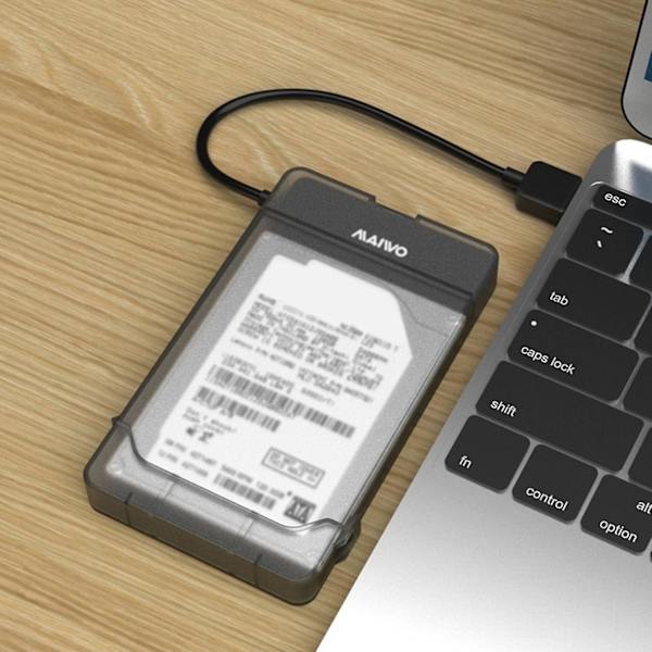 K104 Hdd Ssd Kabinet Usb 3.0 Til Sata 3.0 Hdd Harddisk Kabinet Støtte 2.5 Tommer Ssd Værktøjsfri(