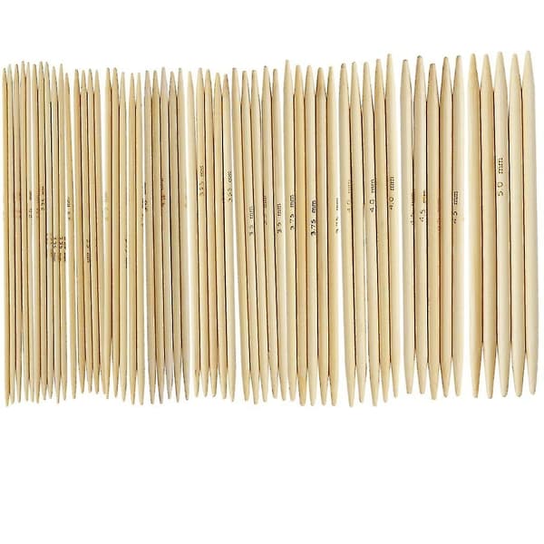 11 Set 12,5 cm Bambustickor 2,0 - 5,0 mm 0-8