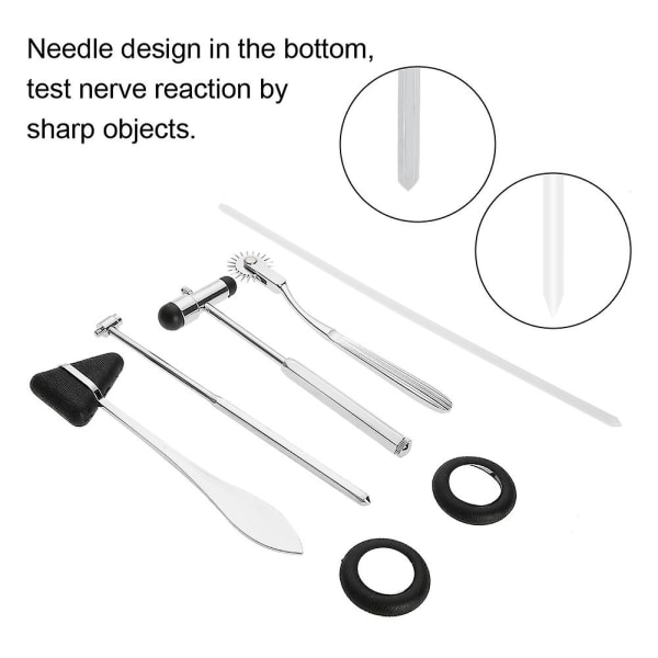 Medical Neurological Hammer Muscle Reflex Diagnostic Hammer Health Care Percussor Kit