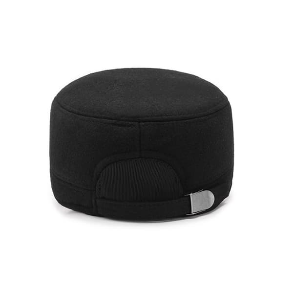 Dotpet Vinterlue for menn for hodeomkrets 57 til 61 cm (svart)