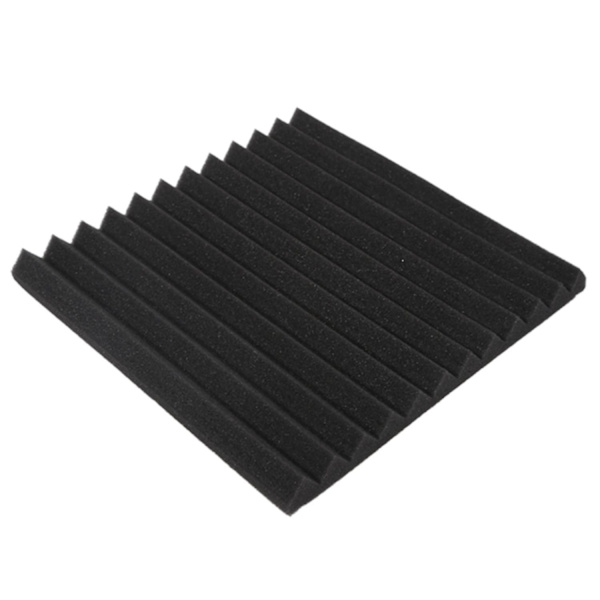 Kileformet akustisk skum med selvklebende tape 8 stk lydtette paneler, lyddempende svamp, h
