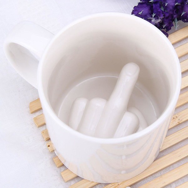 Keramisk långfingerformad kaffe Mjölk Dryckesgods Barware Cup Bowl Köksredskap