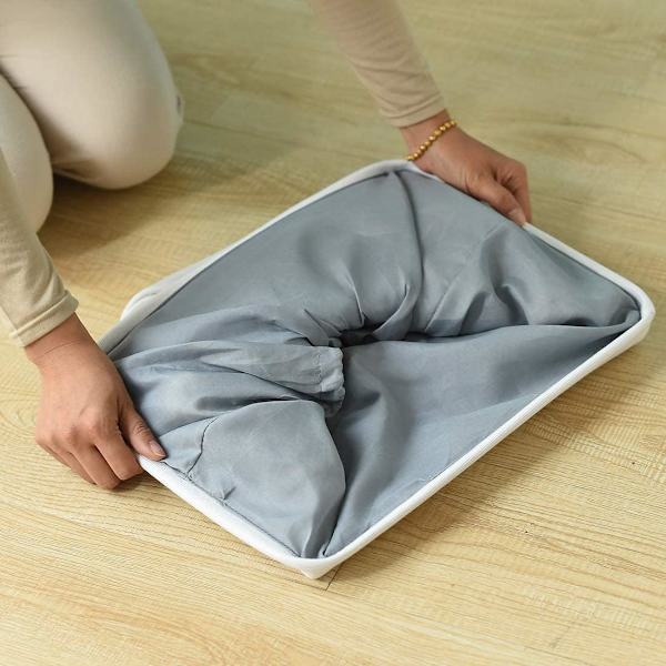 Leker Bin for Kids, Oppbevaringskurver for Leker Boks Oppbevaringsbeholder Baby Oppbevaringsbeholdere for Gutter og Jenter, Leker Kiste med Håndtak og Snøring Toy Large