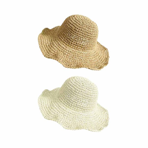 Hatt Solhatter Brede Floppy Mote Sjarmerende Lue