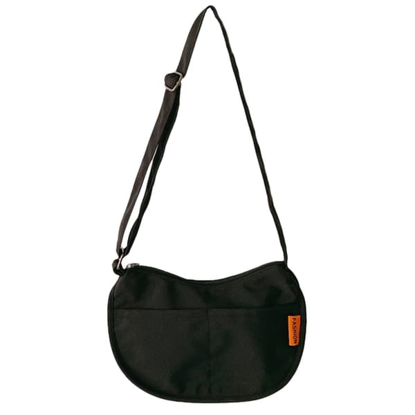 Messenger bag for jenter uformell og enkel dumpling bag for barn black
