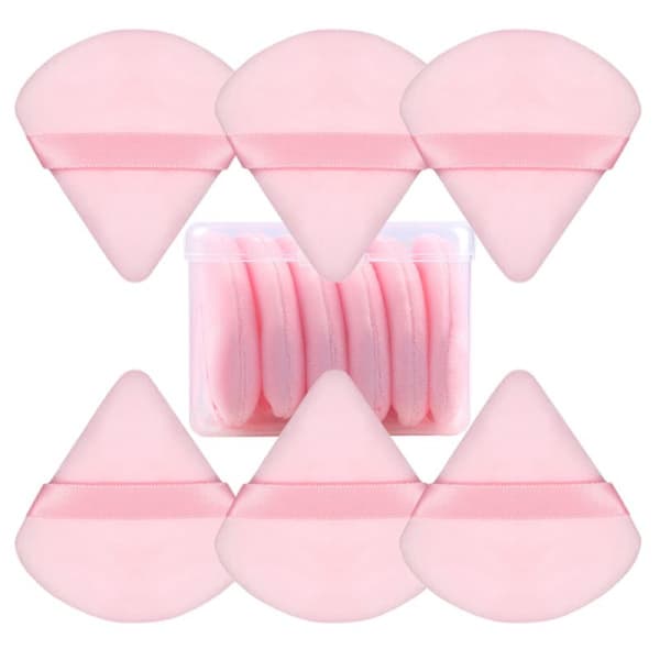 TECHNIQUE PRO PUDDERKOST - ROSA TREKANT - 6 STK