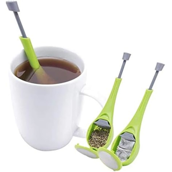 Kvalitets rustfritt stål løs te-infuser 3-pakke Tilpass styrke og smak av te hjemme for deg selv eller gjester for å lage en perfekt kopp med N White