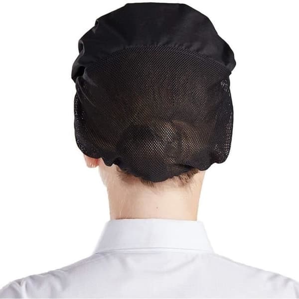 Kokkehue - Uspecificeret - 3 stk. - Unisex - Åndbart net - One Size (Justerbar)