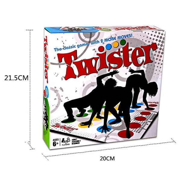 Twister-peli Hauska Klassinen Joukkuelautapelit Peitto Juhlalapsille Aikuisille