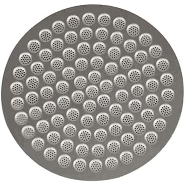 Puck-suodatin 53mm, uudelleenkäytettävä alempi suihkuseula, metallikosketusnäyttö espressolle 51mm portafilter-suodatin, 0,8mm paksuus 118μm - 304 St 53