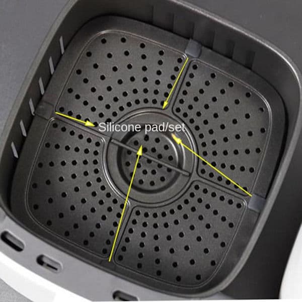 Gummipropper for Airfryer 16Pcs