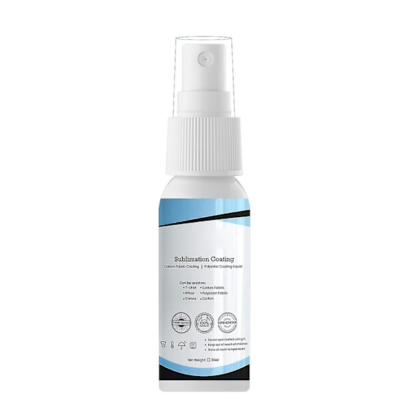 Sublimeringsovertræksspray Hurtigtørrende præparat Sublimeringsspray til al bomuld