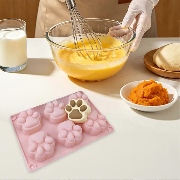 3D Kattepote Bageform til DIY Dessert - Varme- og Kuldebestandig - til Gelé og Sæbe S