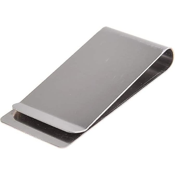 Pengeholder Multi Usage Pengeclips Praktisk Metal Tegnebog Mat Clip Tegnebog Finish Regning Clips Kontantholder Sølv 10stk