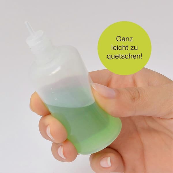 ProfessionalTree 10 Dråbeflasker - Dosering og Opbevaring af Væsker - Børnesikkerhed - LDPE Kvalitetsplast (50 ML)