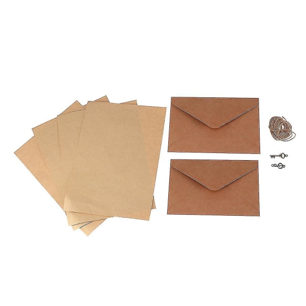 1 Set Envelope Vinta Fash Retro Simple -kirjekuoret Invitat Busineen