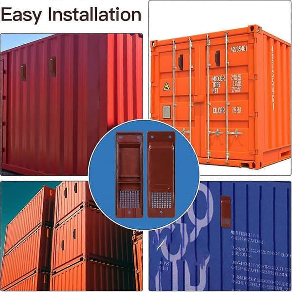 Fraktcontainer Luftventil Kit Kraftig Fraktcontainer Tillbehör Flödesventil Kit 8-pack