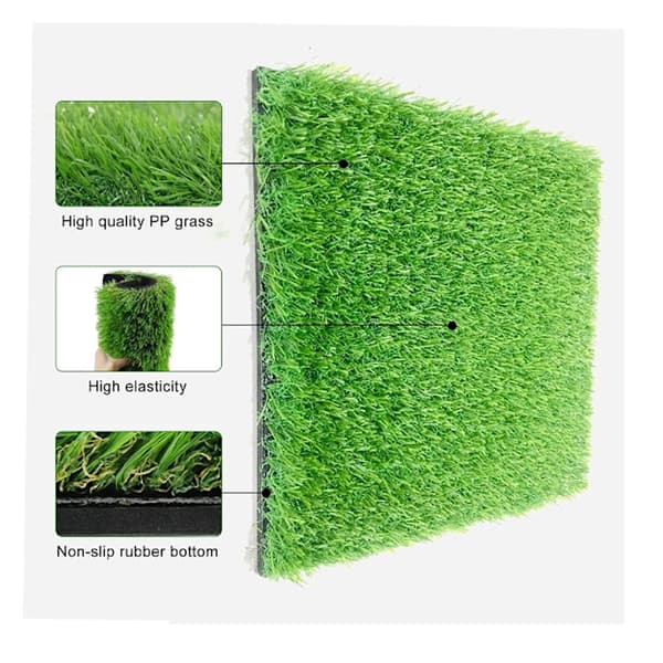 Avslappet golfspillsett, 0,8x1,5m golfmatte