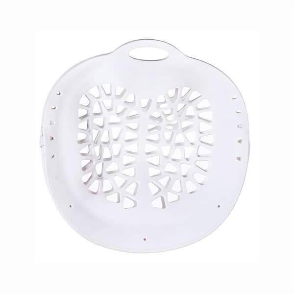 Vaskepose TPR-materiale Myk Pålitelig Elastisk Rivebestandig Vaskemaskin Vaskepose med side White