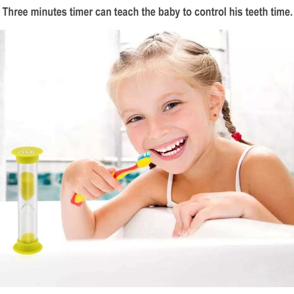 Hiekkakello 6 väriä Hiekkakello Hiekkakello Hiekkakello Ajastin 30 sek / 1 min / 2 min / 3 min / 5 min / 10 min (6 kpl)