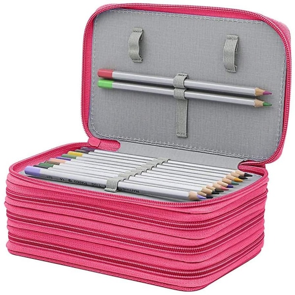 Professionel Pen Organizer Pen Case Til Opbevaring af Pen Skitser Akvarel Pen