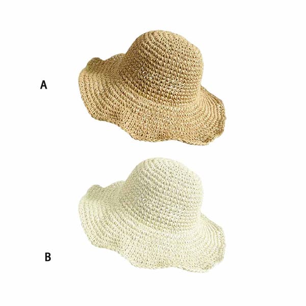 Hatt Solhatter Brede Floppy Mote Sjarmerende Lue