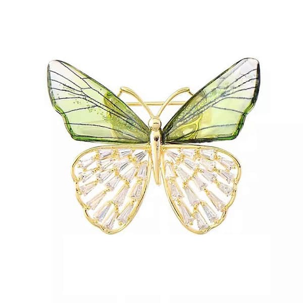 Fuglebroche - for gave - med elegant C
