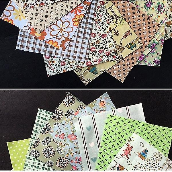 Diy Quilting Patch 60st 10cmx10cm Charm Pack Fa Patch Bundle Fas Tygsömnad