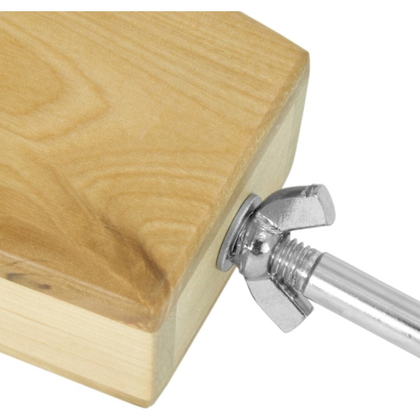 VIB7-WD Vibraslap & TIGER TRI7-2-MT 6\" Triangelinstrument med Slagtræ + Triangle Instrument Single