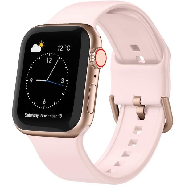Kompatibel med Apple Watch-remme 49/45/44/42/41/40/38mm (38/40/41 mm, Pink/Stjerne) Pink/Star 38/40/41 mm