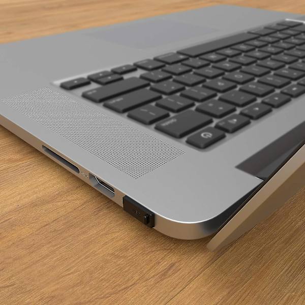 20x USB-A-dammskydd för stationär PC, svart bärbar dator, Macbook - USB-A-dammskydd - Silikondammskydd - Transparent