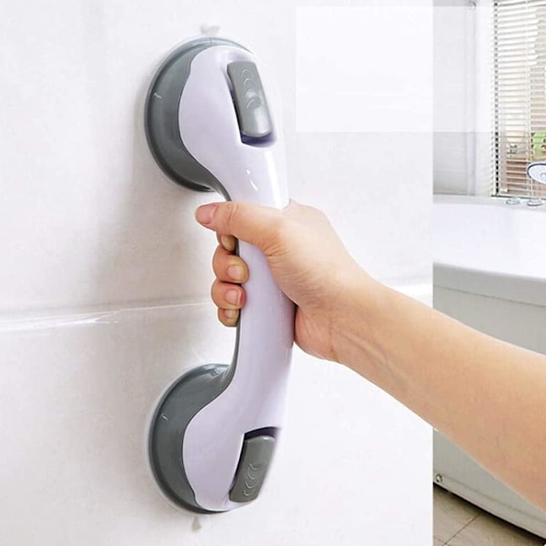 2-pakks gripehåndtak for bad, dusjhåndtak, gripehåndtak for funksjonshemmede, dusjhåndtak, gripehåndtak for badekar og dusjer, dusjhåndtak for eldre, eldre
