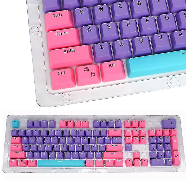 104 tangenter Abs plast Esports Gaming Keycap mekanisk Keycap Caps för spel