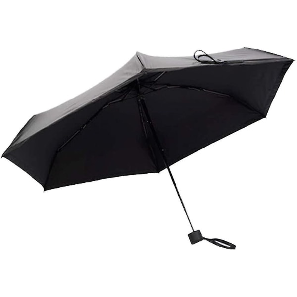 Iso-Britannian erittäin kevyt taitettava sateenvarjo. Tuulenpitävä aurinkosateenvarjo Compact UV