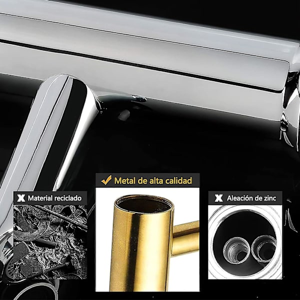 Baderomskran, Høy Kvalitet Moderne Servantkran Med Premium Metalldesign Og Justerbar Servantkran For Varmt Og Kaldt Vann Til Vaskerom