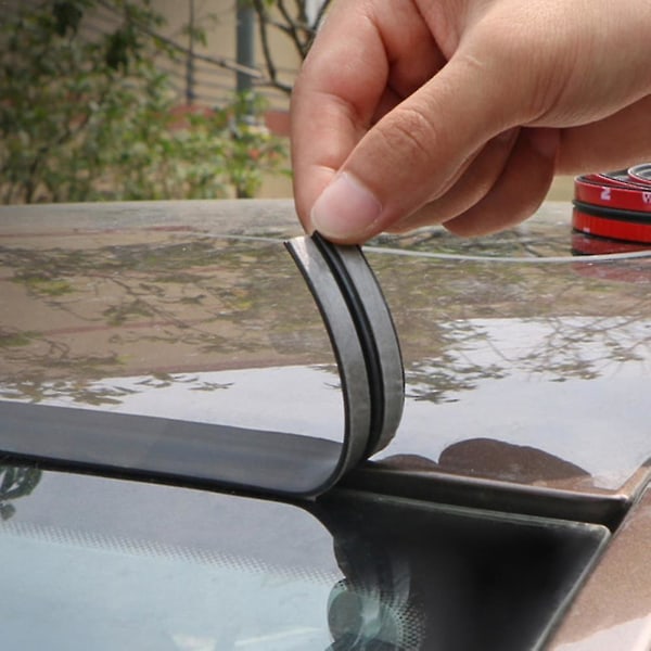 Gummi biltätningar kanttätningslister Auto tak vindruta bil tätningsmedel skyddslist fönster tätningar bullerisolering ljudisolering 14mmX2m