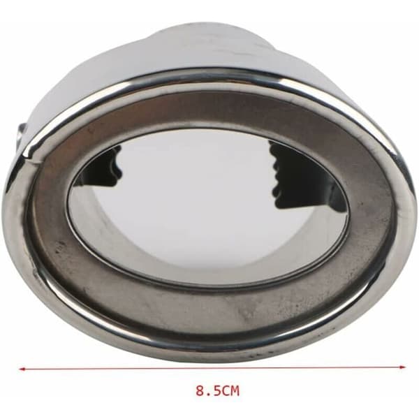 Udstødningsrørstopper, Bil Udstødningsrør Interiør Rustfrit Stål Universal Udstødningsrørstopper 14x6.6cm