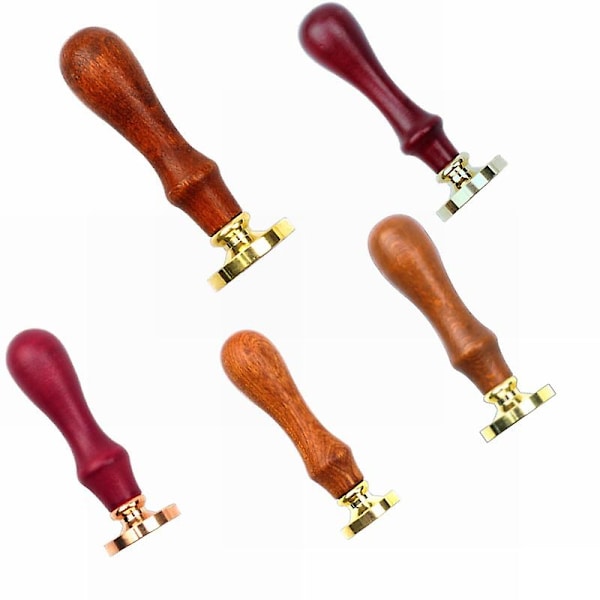 Forsegling av treskaftmerkehåndtak for stempel (2 stk, brun)