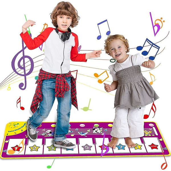 Småbarnsleksaker för 2 3 4 5-åriga flickor Pojkar-piano Tangentbordsdans