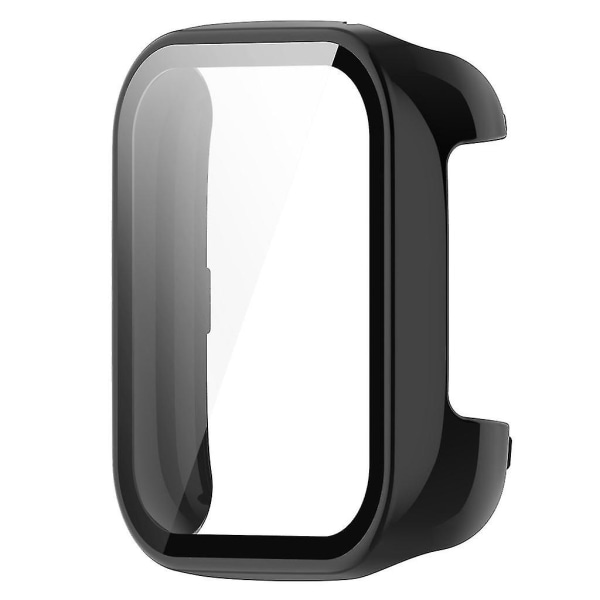 For Xplora Xgo3 Smartwatch Tilfælde Pc Cover + Glass Skærmbeskytter(sort)  (HY)