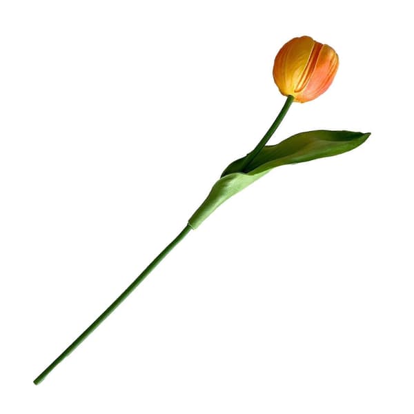 Konstgjord Tulpanblomma 13 Orange 5pcs