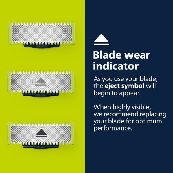 3-pak barberblade kompatible med Philips Oneblade erstatning