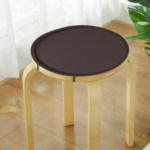 Färgglada inomhus/utomhus stolsdynor runda sittdynor trädgård uteplats hem dynor - diameter 30cm/38cm, uteplatsmöbler dynöverdrag, rund sittdyna Yellow 30cm