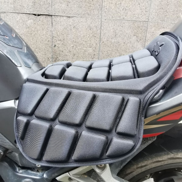 Moottoripyörän ilmaistuintyyny universal moottoripyörän satulanpehmusteet paineenkevennysajon istuimen cover