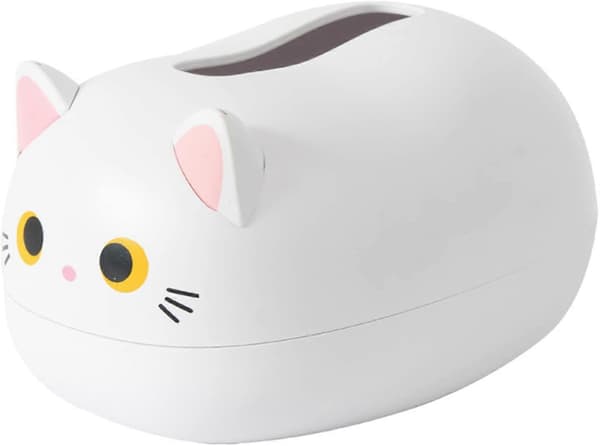 Servettförvaringslåda, kattformad