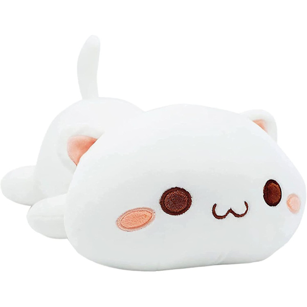 Plushdjur, Söta Kattplyschkudde, Fylld Djurplyschleksaker, Kawaii Plush Kattkudde, Kattunge Mjuk Leksak, Gosig Leksak, 40cm