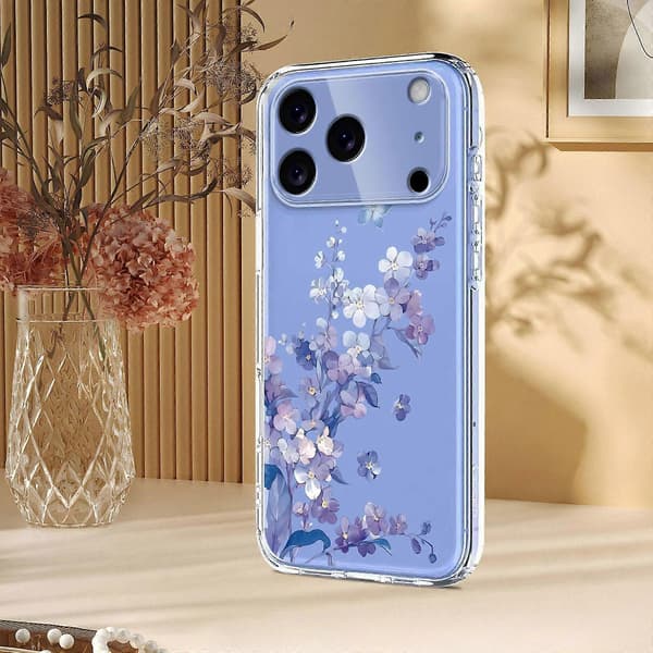 Målat TPU-skal för iPhone 17 Pro Violet