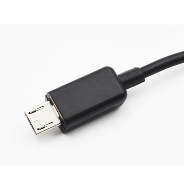 Multifunktionel Micro Usb Otg 2 I 1 Y Splitter Converter Kabel til mobiltelefon