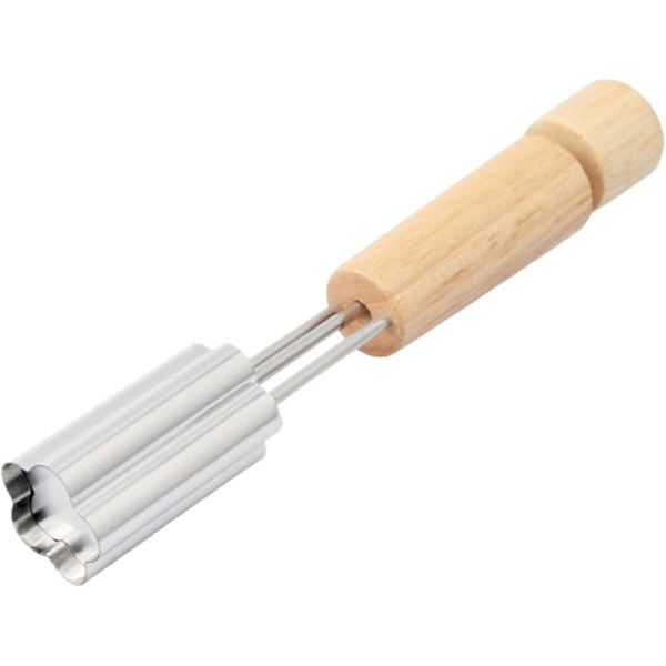 Frugt stempler form, cookie press maker maskine | Rustfrit stål cookie press maker kit til DIY kiks maker og dekoration (3stk, farve som vist)